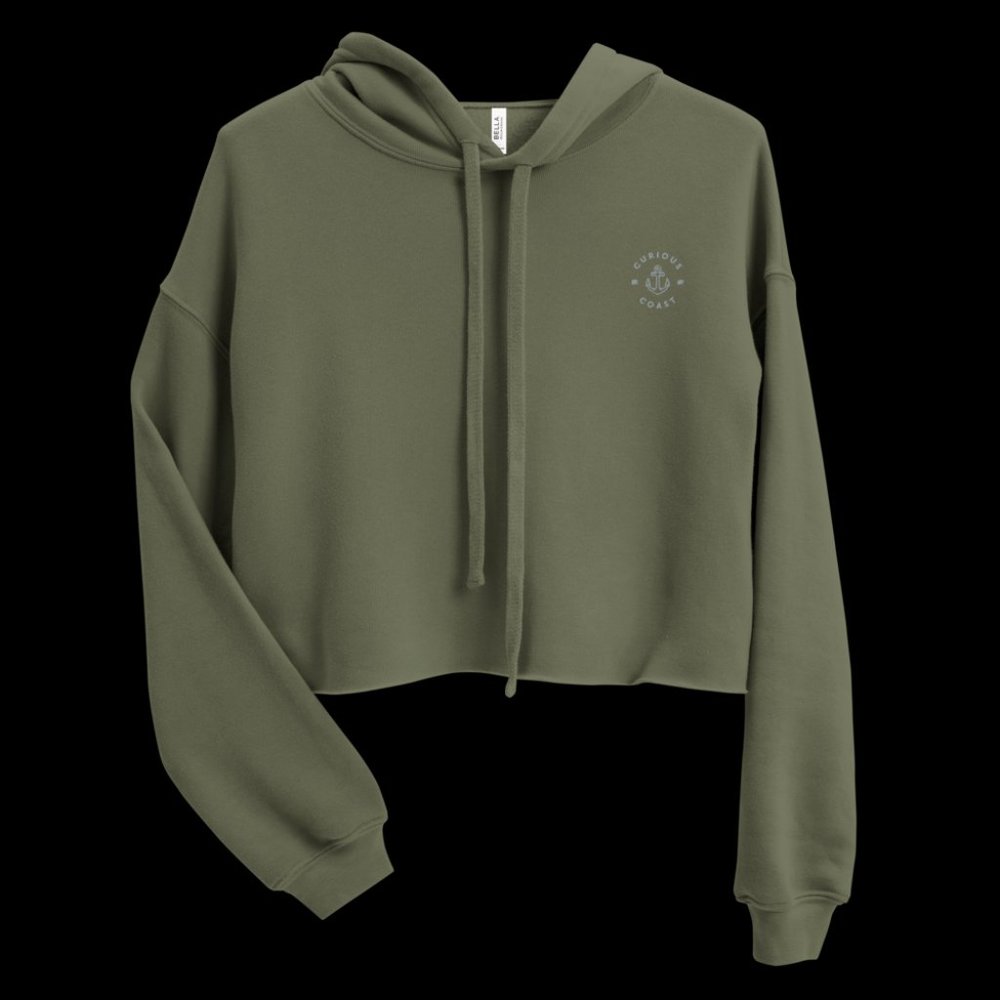 Curious Coast Crop Hoodie